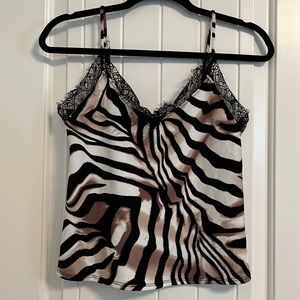 Vibe Sportswear Spaghetti Lace Tank Top